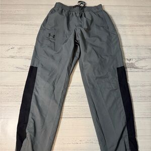 Under Armour Charcoal and Black Athletic Pants